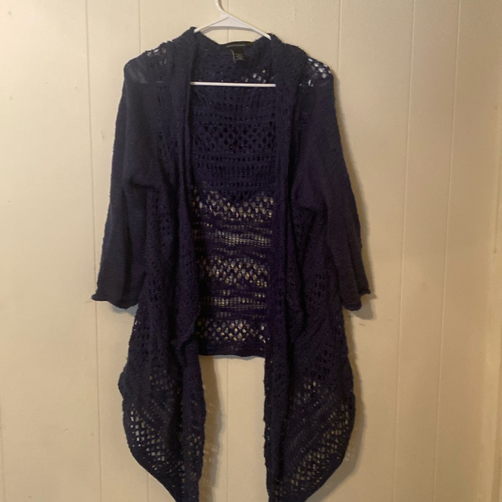 Fancy Netted Hoodie Sweater